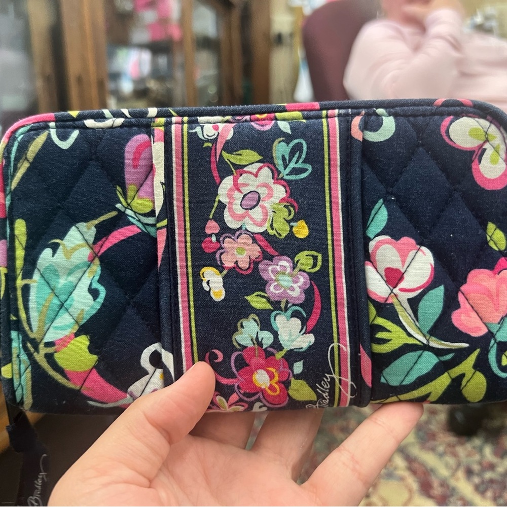 Floral Quilted Women's Wallet